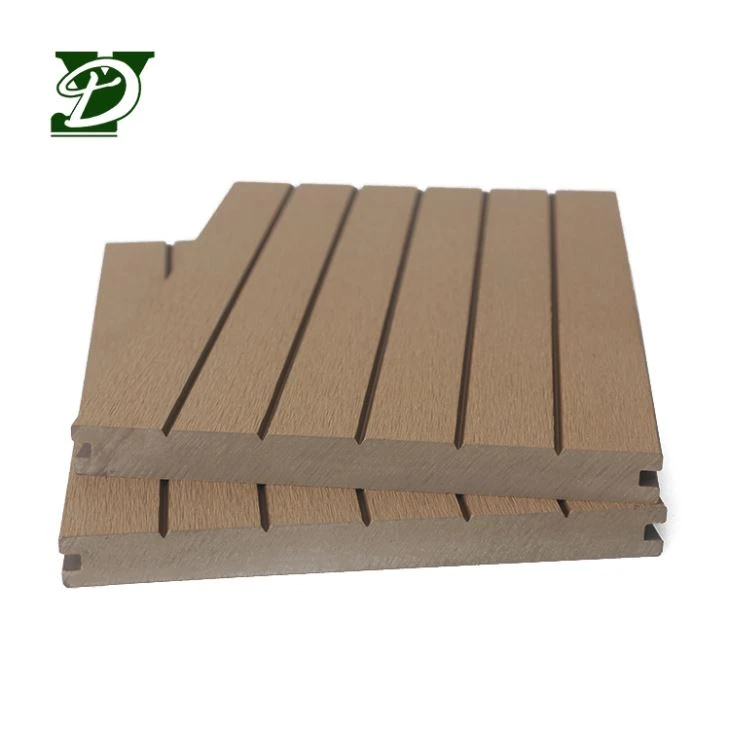 Vatnsheldur Wood Plast Composite Gólfefni úti WPC